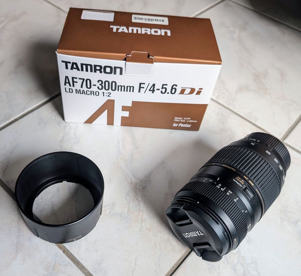 Tamron AF 70-300mm 4-5,6 Di LD Macro 1:2 digitale Objektiv Pentax in Chemnitz
