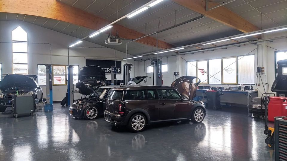 MINI Cooper S R53 Kompressor Ölwechsel + Riemen in Ohne