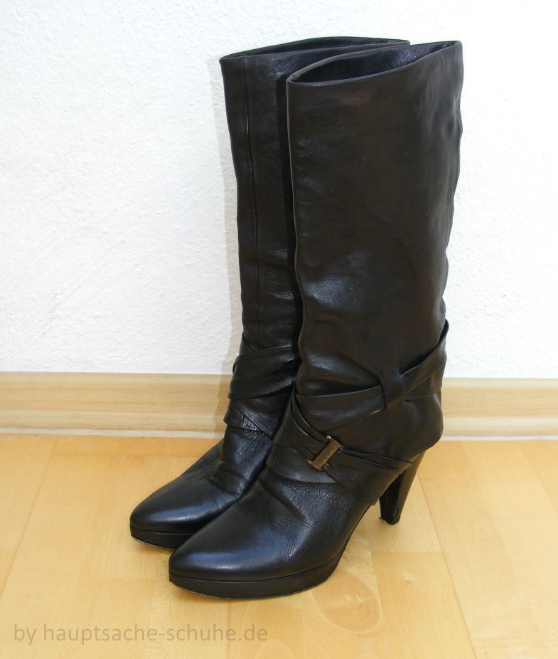 edle JOOP! Echtleder Plateau High Heel Stiefel Gr. 39 - inkl.Vers in Neulingen