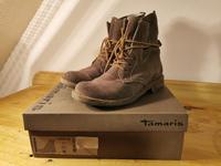Stiefel Stiefeletten Wildleder Damen, Marke Tamaris, Größe 36 Bayern - Egling a.d. Paar Vorschau