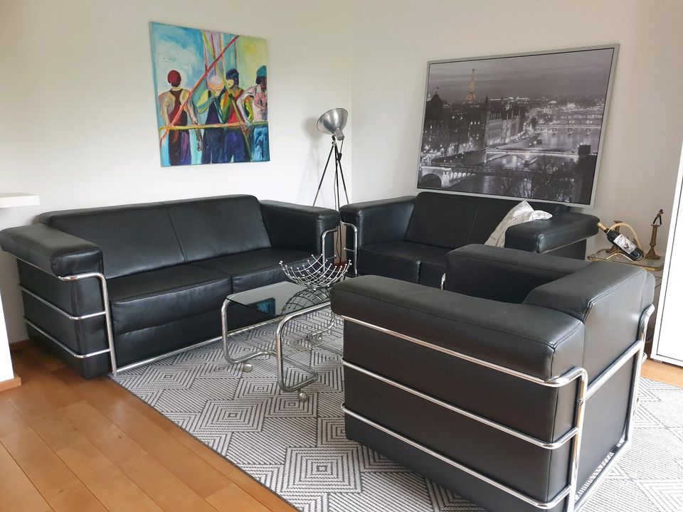 Im Stil von Le Corbusier: 3er Set Sofas, Couch Designer Sessel in Berlin