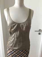 Hugo Boss Top Bustier 100% Seide Gold Bayern - Weilheim i.OB Vorschau