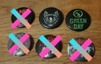 Bandbuttons Pins Anstecker - Korn, Slipknot, Greenday Niedersachsen - Oldenburg Vorschau