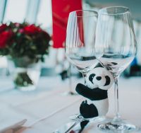 Panda Figur als Clip - Dekoration Köln - Porz Vorschau