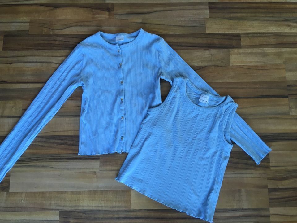 ZARA Jäckchen Shirt Top Kombi Gr 13 - 14 164 wNEU in Lahnstein