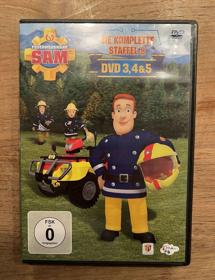 DVD Feuerwehrman Sam - Staffel 8 DVD´s 3, 4 und 5 in Bielefeld