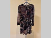 ZARA GEMUSTERTES KLEID Gr.S Bayern - Kissing Vorschau