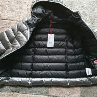 Neue  Hyros Daunenjacke Winterjacke Gr.12, 152 Silber schwarz Niedersachsen - Nordhorn Vorschau