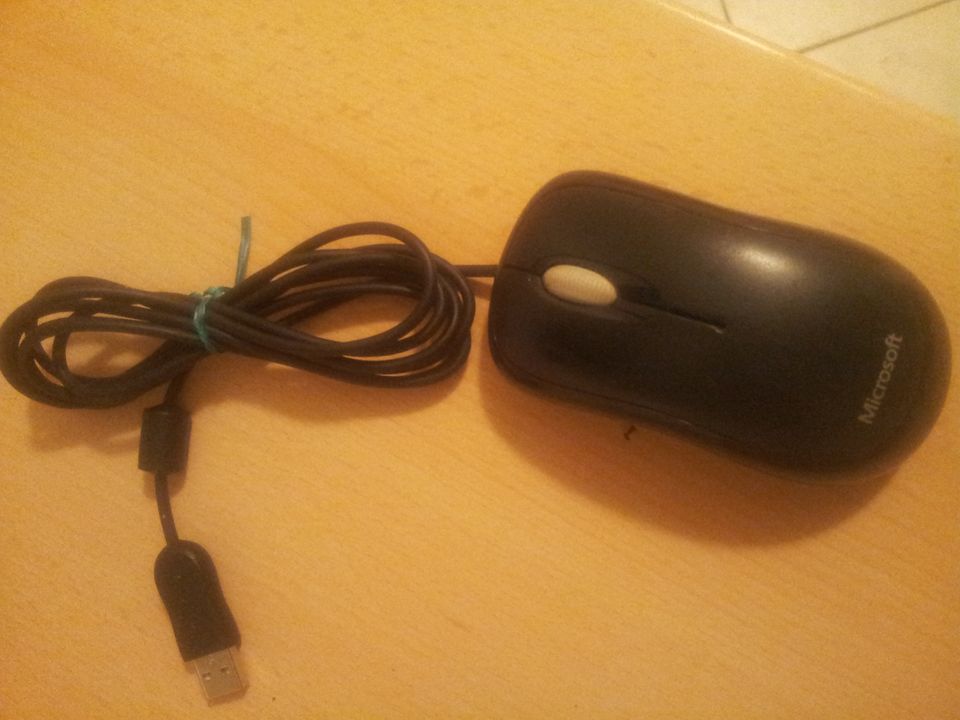 PS2 Computer-Maus oder USB-Maus, benutzt, geprüft in Berlin