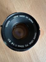 Canon Objektiv FD 50 mm 1:18 Nordrhein-Westfalen - Gütersloh Vorschau