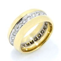 Diamant Ring 585 Gold 14 Kt Brillanten ca. 1,40 ct SI Nordrhein-Westfalen - Erkrath Vorschau