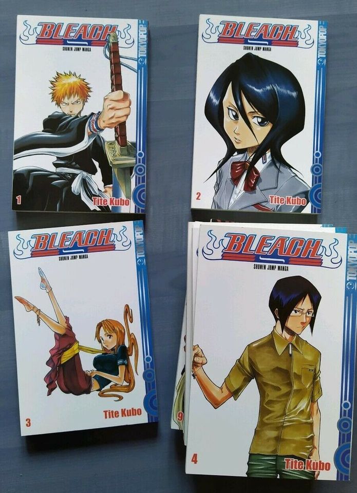 Bleach Manga Bände 1-9 alle 1. Auflage, ungelesen, wie neu in Bischberg