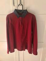 Shirt Poloshirt Marc O Polo Gr. L rot schwarz gestreift Mecklenburg-Vorpommern - Greifswald Vorschau