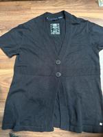 Cecil Kurzarm Strickjacke Größe XL dunkelblau Nordrhein-Westfalen - Jüchen Vorschau