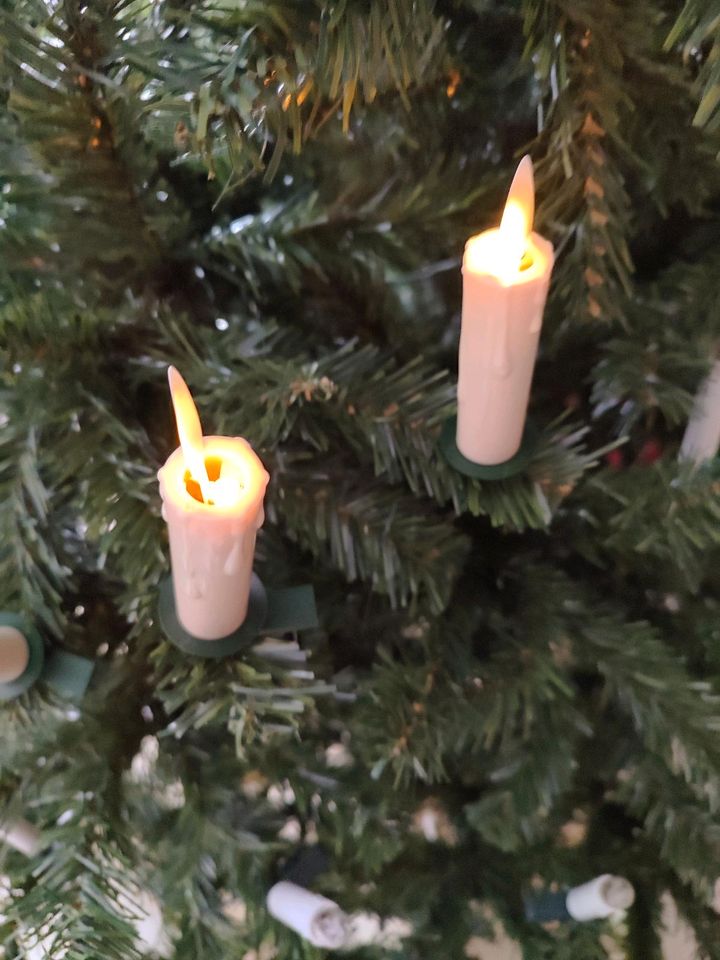 Kabellose Christbaum Kerzen, 12 teilig, LED, in Rain Niederbay