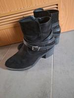 Stiefeletten Gr.41 Damen 8€ schwarz Schuhe Dithmarschen - Linden Vorschau