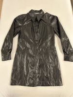 Zara Kunstleder Kleid / Bluse Gr M Schwarz Super Teil! Nordrhein-Westfalen - Heek Vorschau