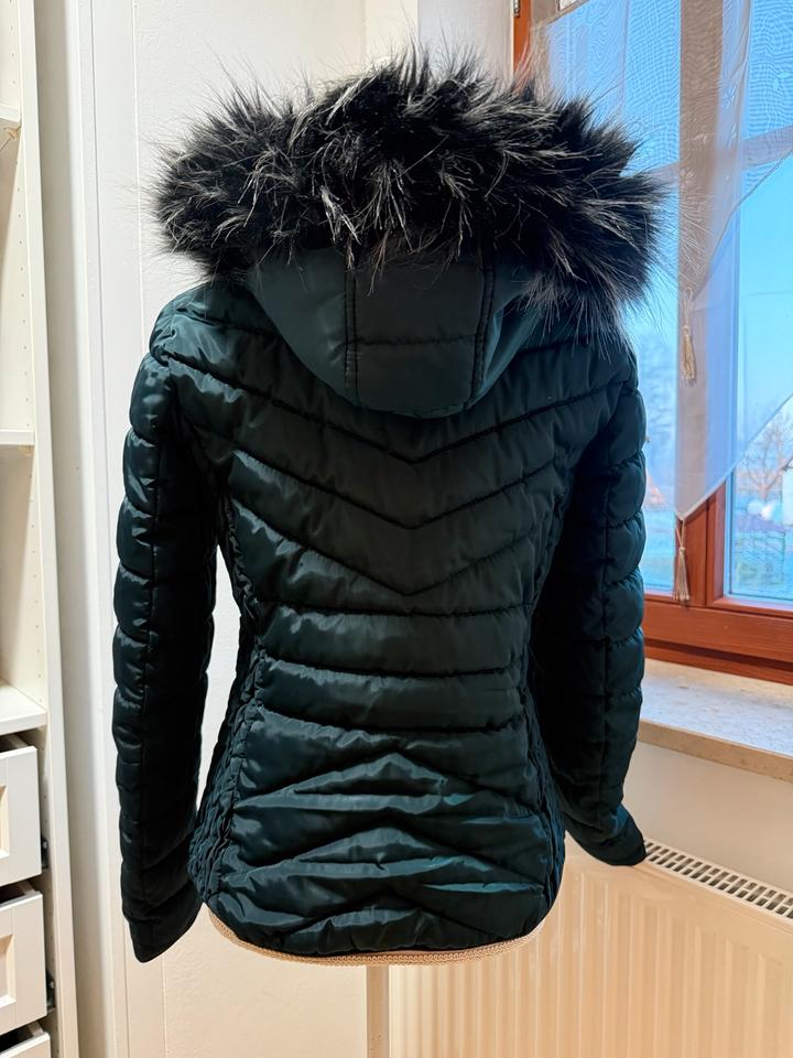 C&A The Outerwear / Parker in Petrol - taillierte Winterjacke in Dietenhofen