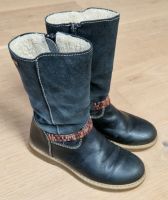 Richter Winterstiefel Lederstiefel dunkelblau Gr. 30 Wandsbek - Hamburg Wellingsbüttel Vorschau