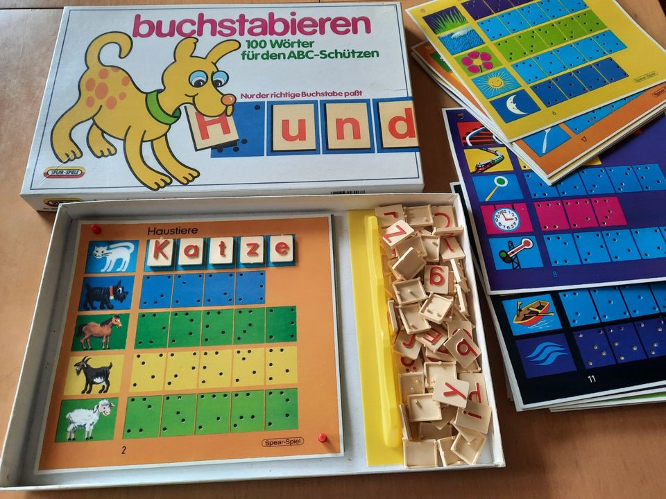 zwei Lern Spiele: Buchstaben und Zahlen in Trogen