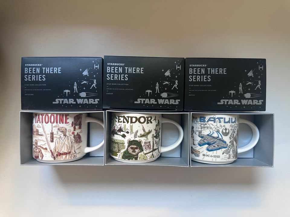 Tatooine Endor Batuu Starbucks Star Wars Been There Serie 2021 in München