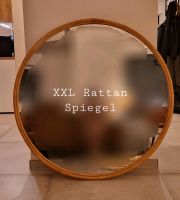 Rattan XXL Spiegel Wandspiegel rund 120cm NEU Nordrhein-Westfalen - Solingen Vorschau