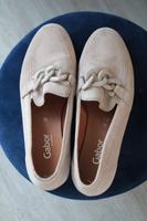 Gabor Slipper Comfort beige Optifit Gr. 40 2 x getragen Rauleder Wandsbek - Hamburg Sasel Vorschau