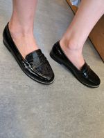 Damenschuhe / Loafers /Schwarz / Größe 39 Baden-Württemberg - Karlsruhe Vorschau