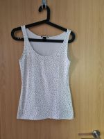 H&M Basic Tanktop weiß mit schwarzen Punkten Gr. S Nordrhein-Westfalen - Castrop-Rauxel Vorschau