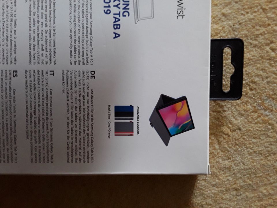 Easy Click Cover (Hülle) für Samsung Galaxy Tab A in Mauer