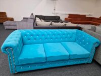 ⭐Sofa 3 Sitzer blau Couch Chesterfield⭐ wohnen Wohnzimmer Möbel Wurm Niedersachsen - Osnabrück Vorschau