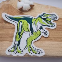 Aufnäher Flicken Applikation | Dinosaurier | T-Rex | Grün | 19 x Nordrhein-Westfalen - Much Vorschau