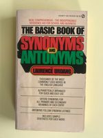 Buch "Synonymes and Antoymes" , in englisch, 372 Seiten Neuhausen-Nymphenburg - Neuhausen Vorschau