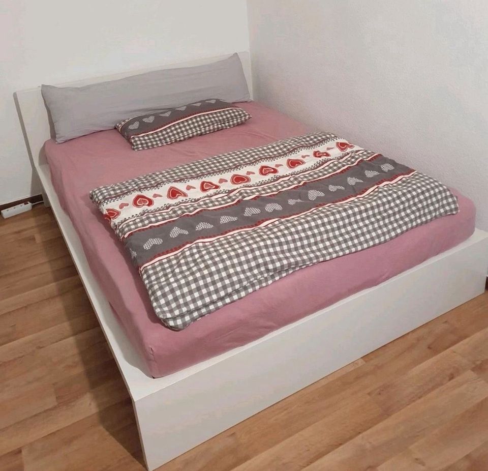 Ikea Malm/Askvoll Bett zu verkaufen Gr. 140x200 Lieferung möglich in Zwickau