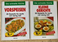 Die schnelle Küche: Set 2 Kochbücher Vorspeisen + Kleine Gerichte Nordrhein-Westfalen - Ense Vorschau