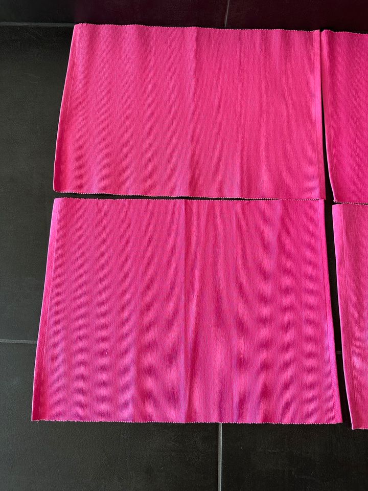 6* rosa Pink IKEA Tischset Märit Dekoration 35x45 cm in Hirschaid