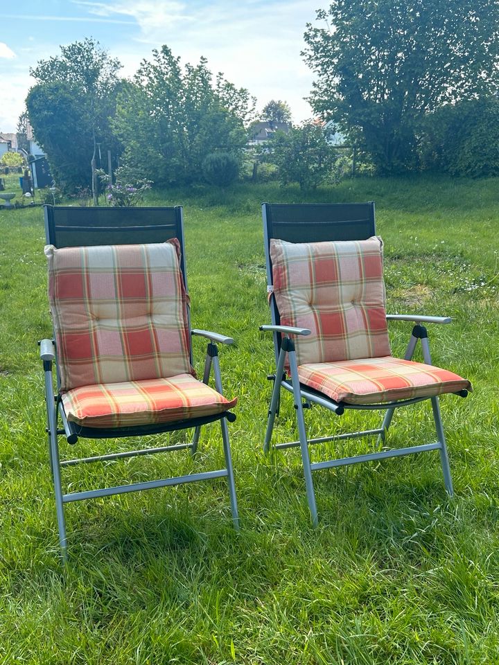 4 Sitzpolster Polsterauflage für Garten Stühle in Aachen