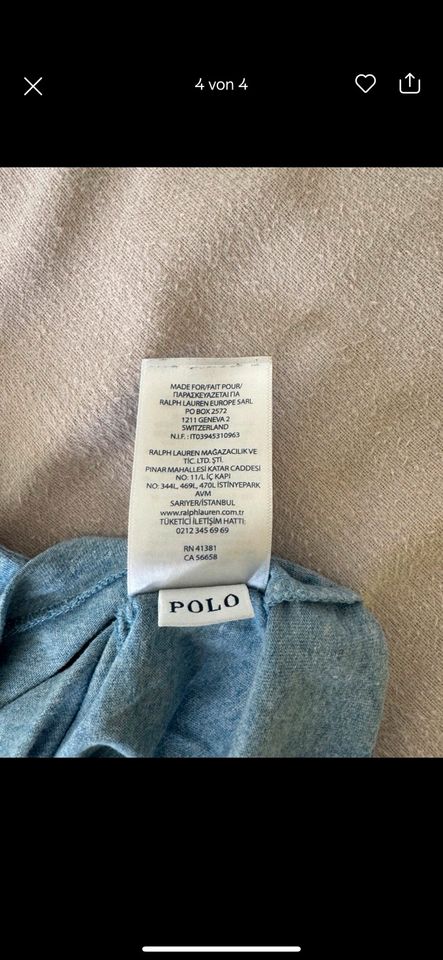 4x Ralph Lauren Tshirts in Moorenweis