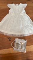 Outfit / Kleid für Taufe in Weiß für Baby Größe 86 - ungetragen Kreis Ostholstein - Scharbeutz Vorschau