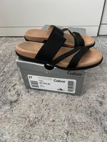 Gabor Leder Pantolette Sandale Gr. 37 schwarz wie Neu Stuttgart - Vaihingen Vorschau
