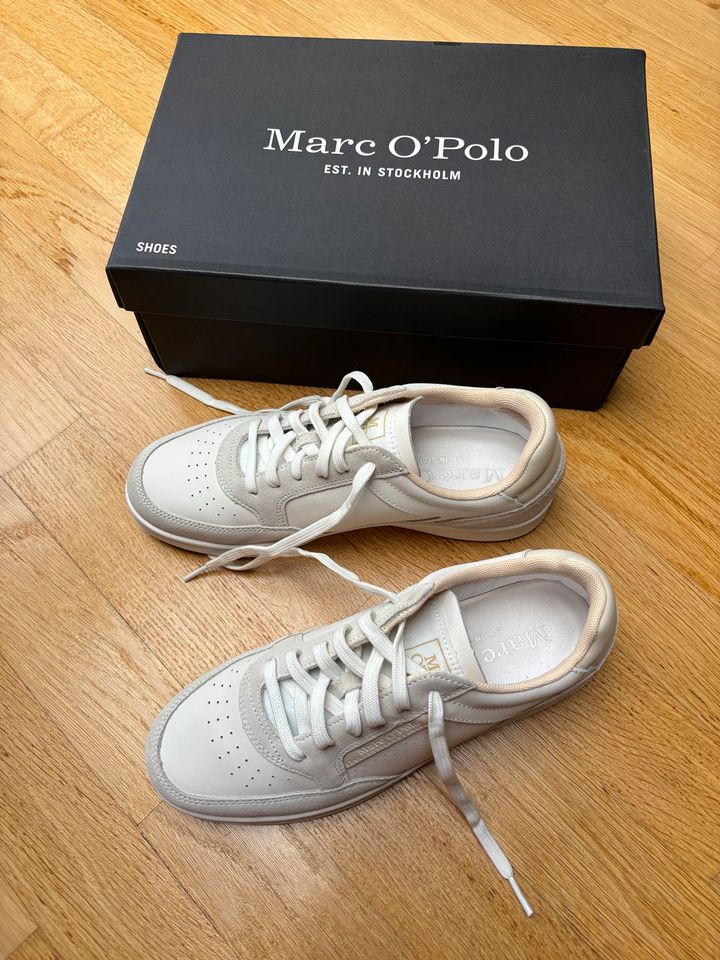 Marc O'Polo Sneaker 'Violeta 3A' in Nude, Sand, Offwhite in Frankfurt am Main