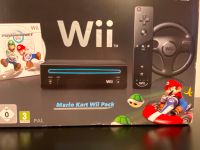Nintendo Wii Konsole Schwarz + Mario Kart + Lenkrad + Wii Remote Berlin - Schöneberg Vorschau