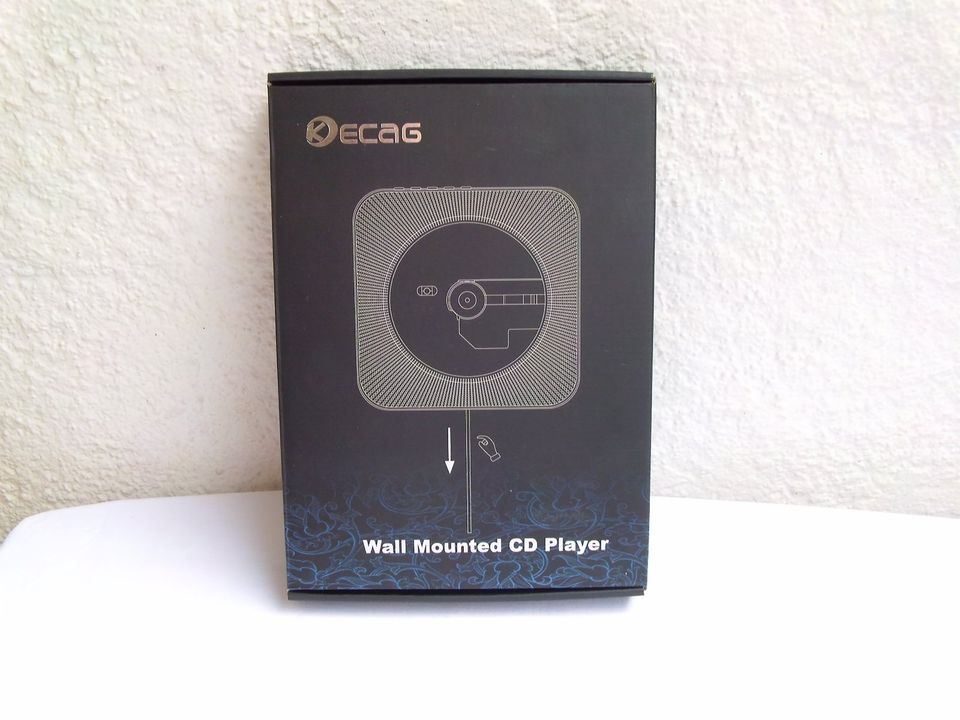 ECAG CD-Player Wandmontage weiss unbenutzt in Syke