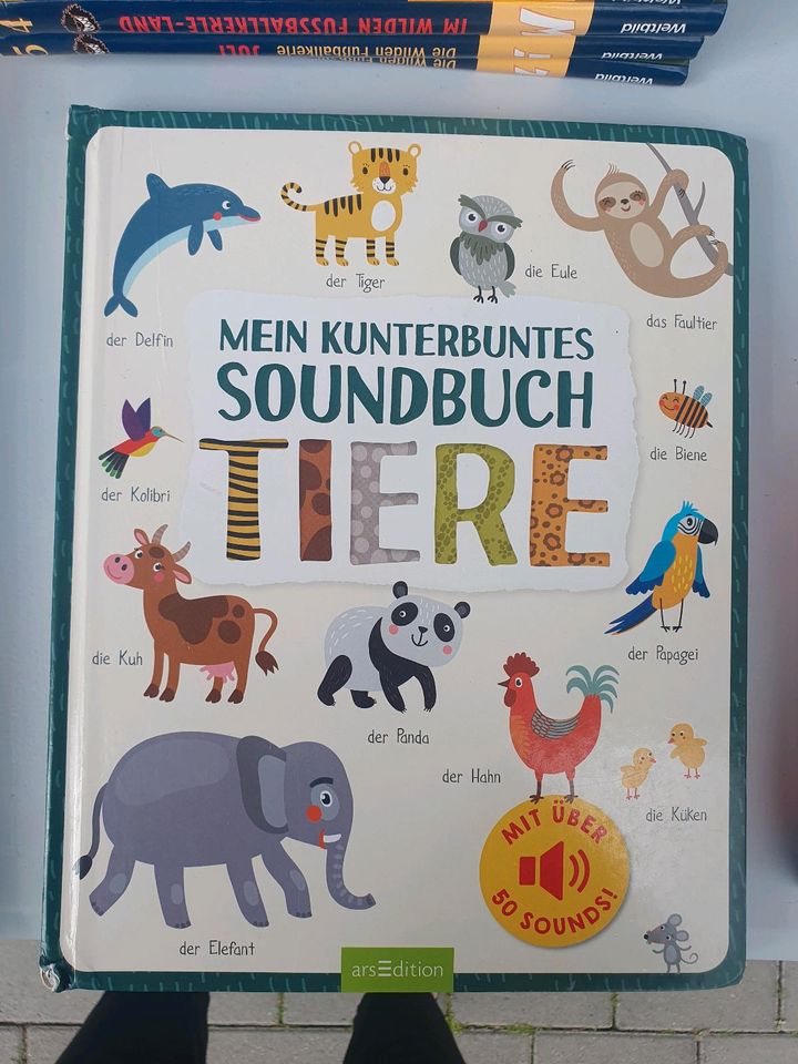 Kinderbuch, Soundbuch Tiere in Niederzier