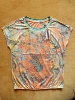 Cecil T-Shirt Oberteil bunt Print orange türkis XS 34 36 NEU Rheinland-Pfalz - Guldental Vorschau