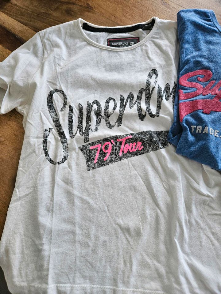 3x Superdry T-Shirt für Damen in Gr. 36 in Obertshausen