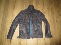 Superdry Lederjacke RYAN dunkelbraun Gr. L TOP Nordrhein-Westfalen - Herford Vorschau