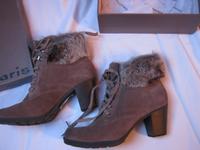 G42 Stiefeletten TAMARIS Wildleder Felleinlage 1-25230-23 Pepper Bayern - Wolnzach Vorschau