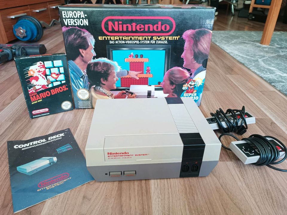 NES Nintendo Entertainment System in OVP + Super Mario Bros. in Bad Friedrichshall