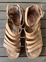 AS 98 A.S.98 Sandale beige/camel Ton Gr 38, sehr guter Zustand Hessen - Offenbach Vorschau